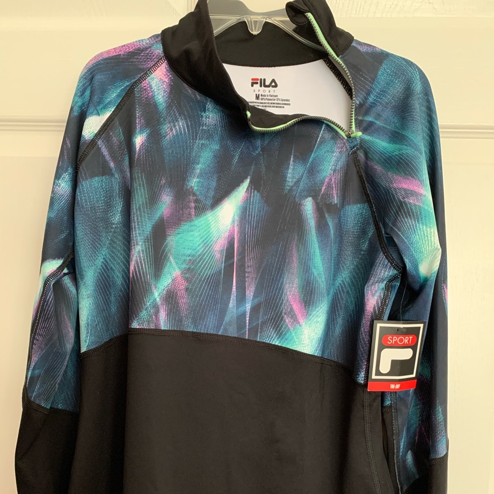 Fila Sport Tru-Dry Running Top💙🏃‍♀️💚